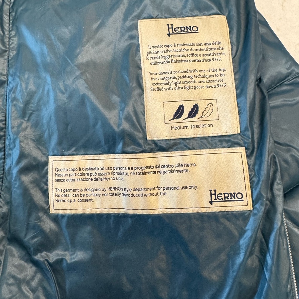 Herno medium down jacket - Picture 6 of 10